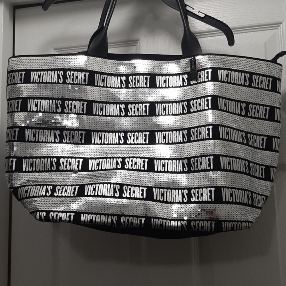 Victoria secret sequin bag